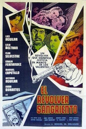 El revólver sangriento Poster of El revólver sangriento