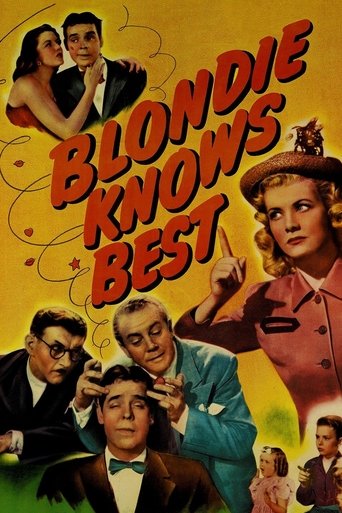 Blondie Knows Best Poster of Blondie Knows Best