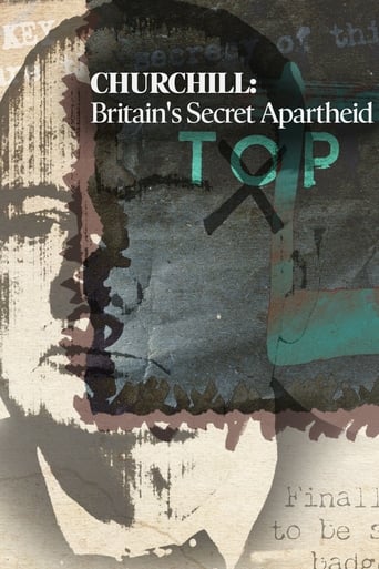 Churchill: Britain's Secret Apartheid Poster of Churchill: Britain's Secret Apartheid