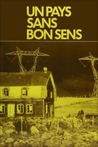 Un pays sans bon sens! Poster of Un pays sans bon sens!
