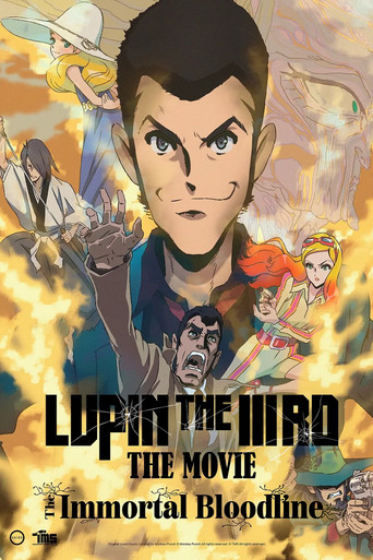 Lupin the IIIRD: The Movie - The Immortal Bloodline Poster of Lupin the IIIRD: The Movie - The Immortal Bloodline