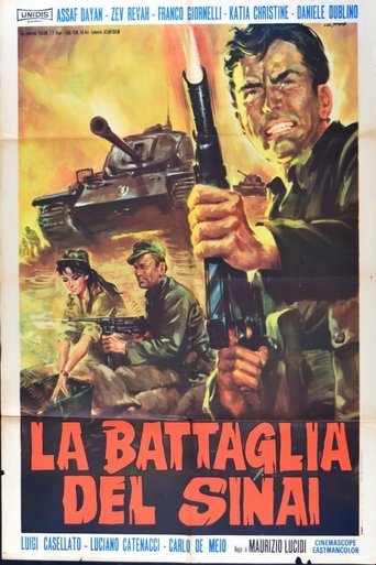 La battaglia del Sinai Poster of La battaglia del Sinai