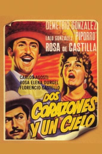 Dos corazones y un cielo Poster of Dos corazones y un cielo