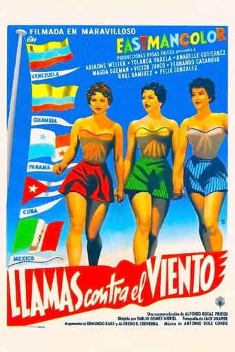 Llamas contra el viento Poster of Llamas contra el viento