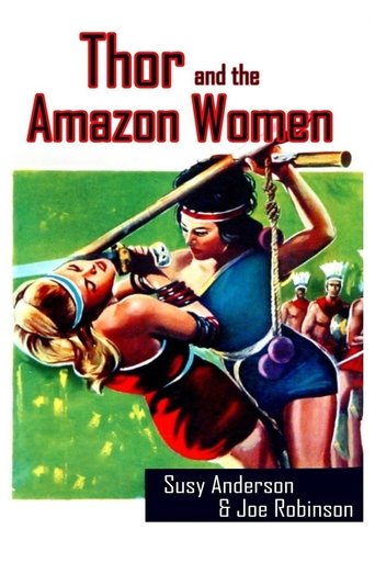 Thor and the Amazon Women Poster of Thor and the Amazon Women