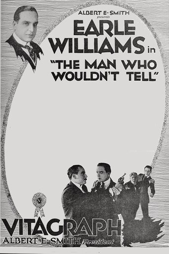 The Man Who Wouldn't Tell Poster of The Man Who Wouldn't Tell