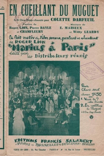 Marius à Paris Poster of Marius à Paris