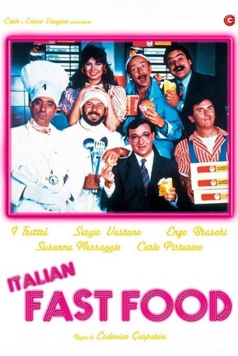 Italian Fast Food Poster of Italian Fast Food