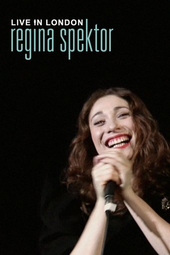 Regina Spektor: Live in London Poster of Regina Spektor: Live in London