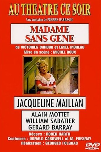 Madame Sans-Gêne Poster of Madame Sans-Gêne