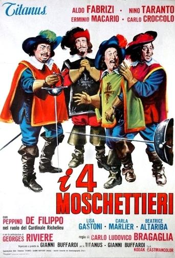 I 4 moschettieri Poster of I 4 moschettieri