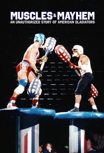 Muscles & Mayhem: An Unauthorized Story of American Gladiators Poster of Muscles & Mayhem: An Unauthorized Story of American Gladiators