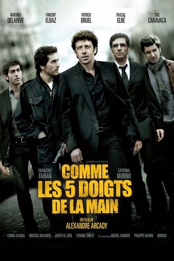Comme les 5 doigts de la main Poster of Comme les 5 doigts de la main
