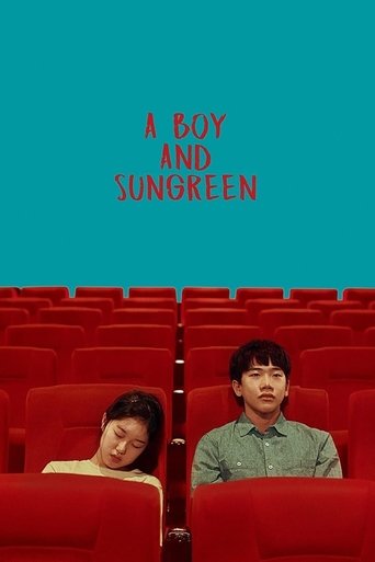 A Boy and Sungreen Poster of A Boy and Sungreen