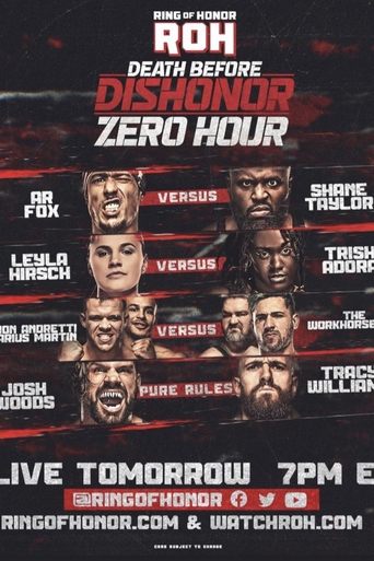ROH: Death Before Dishonor Zero Hour Poster of ROH: Death Before Dishonor Zero Hour
