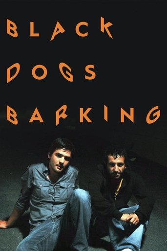 Black Dogs Barking Poster of Black Dogs Barking