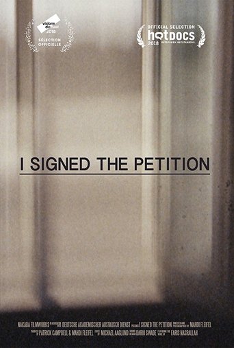 I Signed the Petition Poster of I Signed the Petition