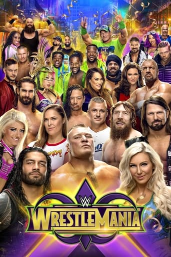 WWE WrestleMania 34 Poster of WWE WrestleMania 34