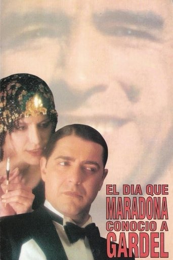 The Day Maradona Met Gardel Poster of The Day Maradona Met Gardel