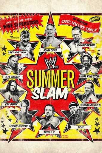 WWE SummerSlam 2009 Poster of WWE SummerSlam 2009
