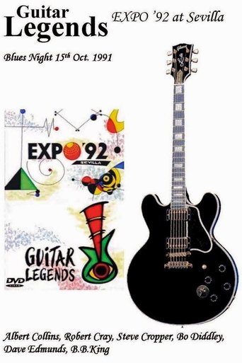 Guitar Legends EXPO '92 at Sevilla - The Blues Night Poster of Guitar Legends EXPO '92 at Sevilla - The Blues Night