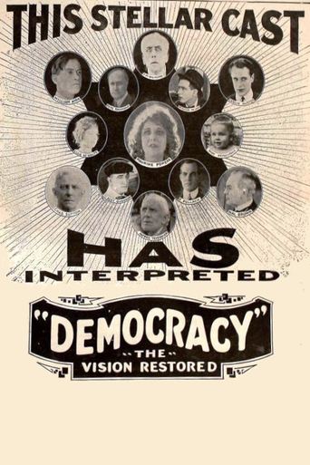 Democracy: The Vision Restored Poster of Democracy: The Vision Restored