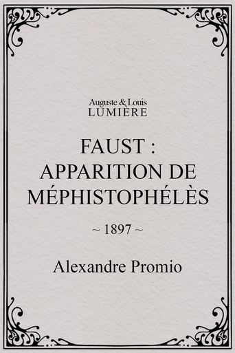 Faust: Appearance of Mephistopheles Poster of Faust: Appearance of Mephistopheles