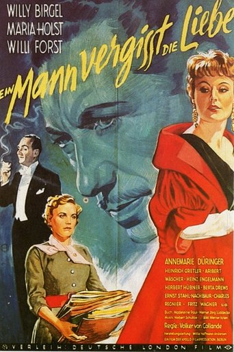 Ein Mann vergißt die Liebe Poster of Ein Mann vergißt die Liebe
