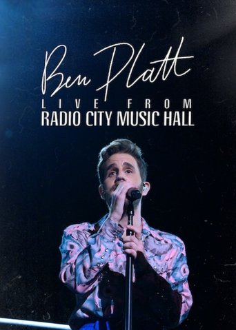 Ben Platt: Live from Radio City Music Hall Poster of Ben Platt: Live from Radio City Music Hall