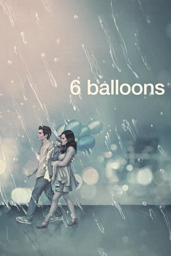 6 Balloons Poster of 6 Balloons