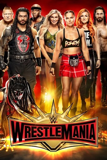 WWE WrestleMania 35 Poster of WWE WrestleMania 35