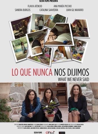 What We Never Said Poster of What We Never Said