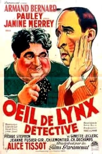 Œil de lynx, détective Poster of Œil de lynx, détective