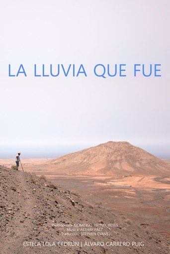 La lluvia que fue Poster of La lluvia que fue