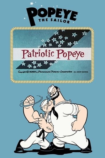 Patriotic Popeye Poster of Patriotic Popeye