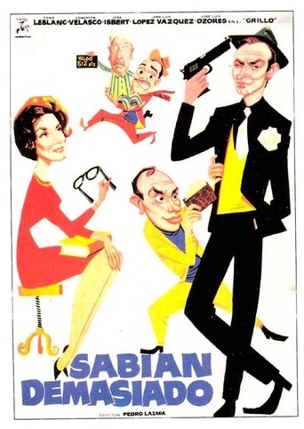 Sabían demasiado Poster of Sabían demasiado