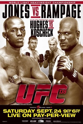 UFC 135: Jones vs. Rampage Poster of UFC 135: Jones vs. Rampage