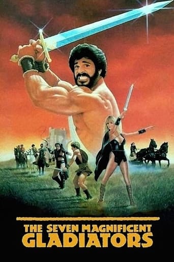 The Seven Magnificent Gladiators Poster of The Seven Magnificent Gladiators