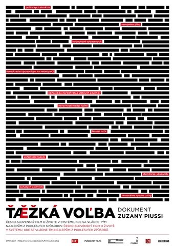 Ťažká voľba Poster of Ťažká voľba