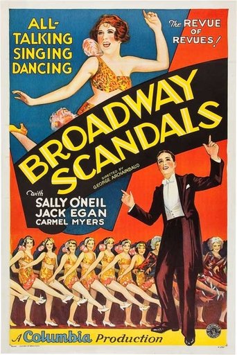 Broadway Scandals Poster of Broadway Scandals