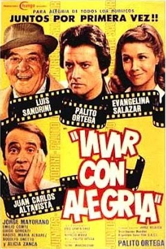 Vivir con alegría Poster of Vivir con alegría