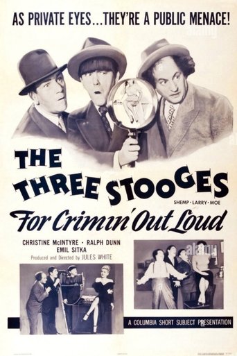 For Crimin' Out Loud Poster of For Crimin' Out Loud