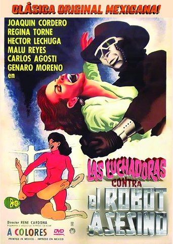 Wrestling Women vs. the Killer Robot Poster of Wrestling Women vs. the Killer Robot