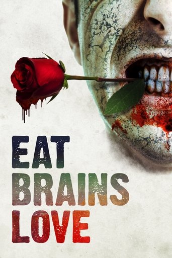 Eat Brains Love Poster of Eat Brains Love