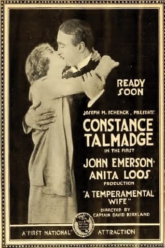 A Temperamental Wife Poster of A Temperamental Wife