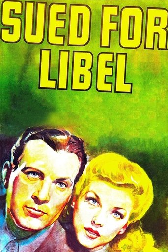 Sued for Libel Poster of Sued for Libel
