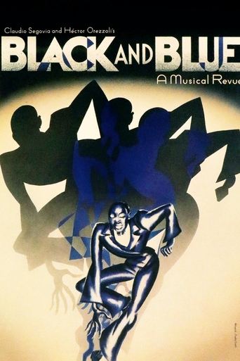 Black and Blue: A Musical Revue Poster of Black and Blue: A Musical Revue
