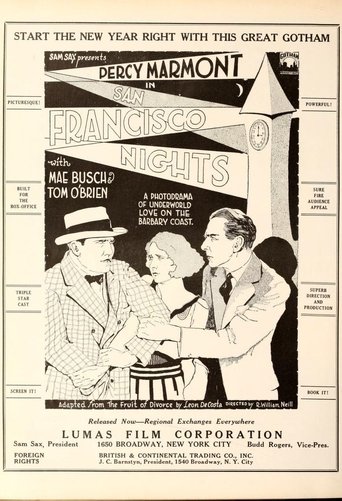 San Francisco Nights Poster of San Francisco Nights