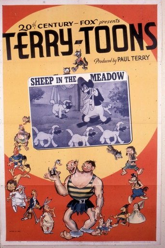 Sheep in the Meadow Poster of Sheep in the Meadow