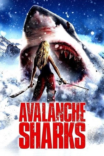 Avalanche Sharks Poster of Avalanche Sharks